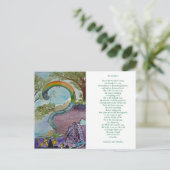 The Wonderer - by Ruth Calder Murphy - Postcard Postkarte (Stehend Vorderseite)