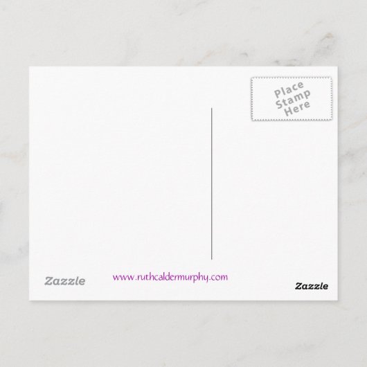 The Wonderer - by Ruth Calder Murphy - Postcard Postkarte (Rückseite)