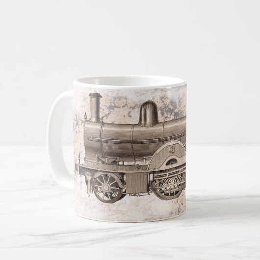 The wonderful age of steam locomotion kaffeetasse (Vorderseite Links)