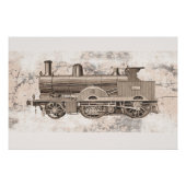 The wonderful age of steam locomotion poster (Vorderseite)