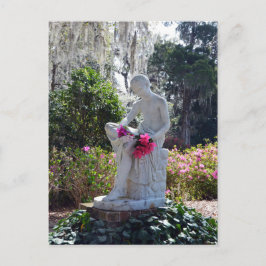 The Wood Nymph, Middleton Place, South Carolina Postkarte