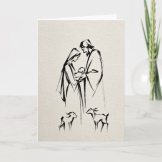 The Word Made Flesh Feiertagskarte