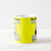 The Word's Best Builder or Construction Worker Kaffeetasse (Mittel)