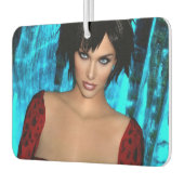 The World Behind the Eyes air freshener Autolufterfrischer (Links)