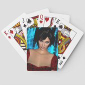 The World Behind the Eyes playing cards Spielkarten (Rückseite)