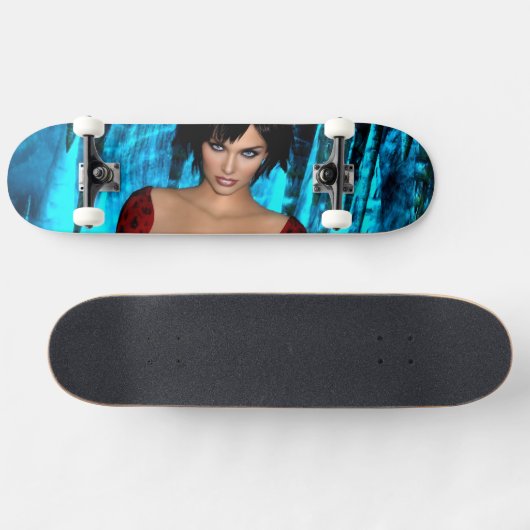 The World Behind the Eyes skateboard (Horizontal)