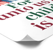 The World Christlich Kinderzimmer Wall Art Print Poster (Ecke)