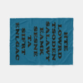 The World Doesn't Always Make Sense, Funny Motivat Fleecedecke (Vorderseite (Horizontal))