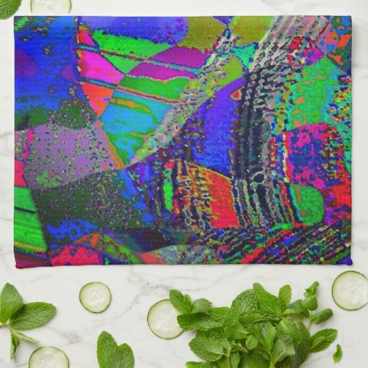 "The World From an Angel's View" Küchentücher (Gefaltet)