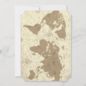 "The World is a Book" Einladung (Rückseite)