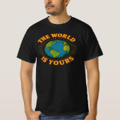 The World Is Yours Globe Graphic Tee (Vorderseite)