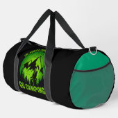 The World Is Yours To Discover Go Camping  Duffle Bag (Rechte Ecke)