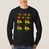 The World Needs More Bolivia Bolivian   T-Shirt (Vorderseite)
