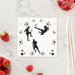 The World of Football Paper Napkin Serviette