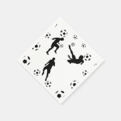 The World of Football Paper Napkin Serviette (Ecke)