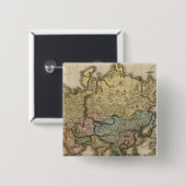 The World on Mercator's projektion, East part Button (Vorne & Hinten)