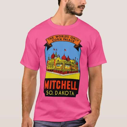 The World Only Corn Palace Mitchell South Dakota T-Shirt (Vorderseite)