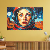 THE WORLD WE DISCOVERED 22 LEINWANDDRUCK (Insitu (Wohnzimmer))