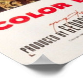 The Worlds Collide 1951 Retro Sci Fi Film Classic Poster (Ecke)