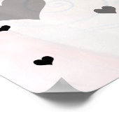 The Worried Girl Gothic Fantasy Art Poster (Ecke)