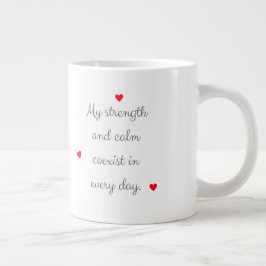 The Worth of a Woman Collection Mugs Jumbo-Tasse