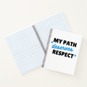 The Worth of a Woman – Notebook Notizblock (Innenseite)