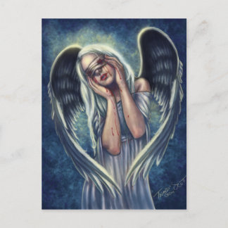 The Wounded Angel Postcard Postkarte
