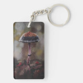 The Wounded Mushroom Mini Schlüsselanhänger (Rückseite)