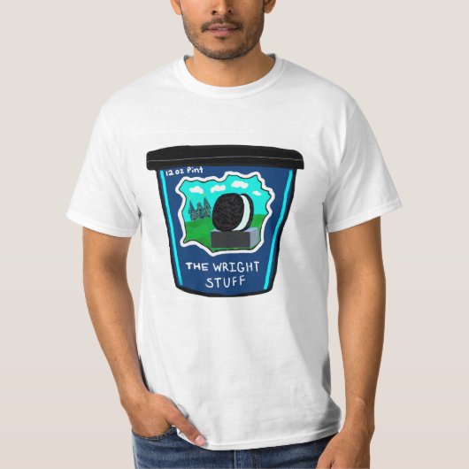 "The Wright Stuff" T-Shirt (Vorderseite)