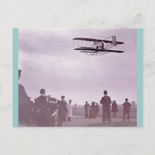 'The Wright Stuff' Wright-Flyer Postkarte