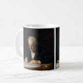 The Writing Master von Thomas Eakins Kaffeetasse (Vorderseite Links)