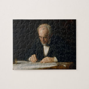 The Writing Master von Thomas Eakins Puzzle