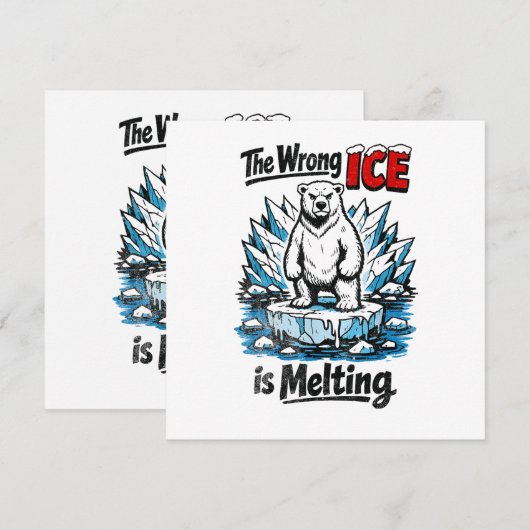 The Wrong ICE is Melting (Vorne/Hinten)