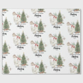 The Year We Added Chickens Custom Raising Chickens Geschenkpapier (Flach)