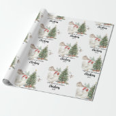 The Year We Added Chickens Custom Raising Chickens Geschenkpapier (Ungerollt)