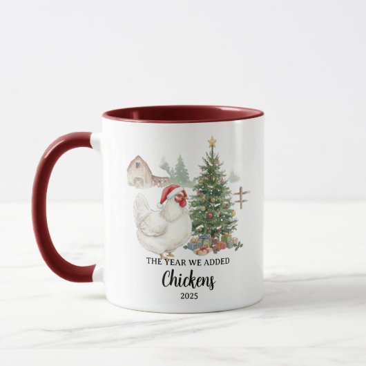 The Year We Added Chickens Custom Raising Chickens Tasse (Links)