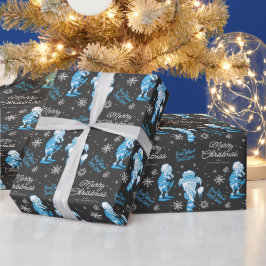 THE YEAR WITHOUT A SANTA CLAUS™ Snow Miser Pattern Geschenkpapier