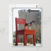 The Yearling in Denver, Colorado Postkarte (Vorne/Hinten)