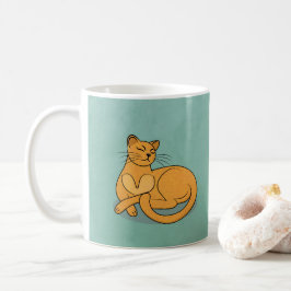 The Yellow Cat Kaffeetasse