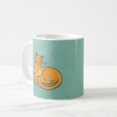 The Yellow Cat Kaffeetasse (Vorderseite Links)