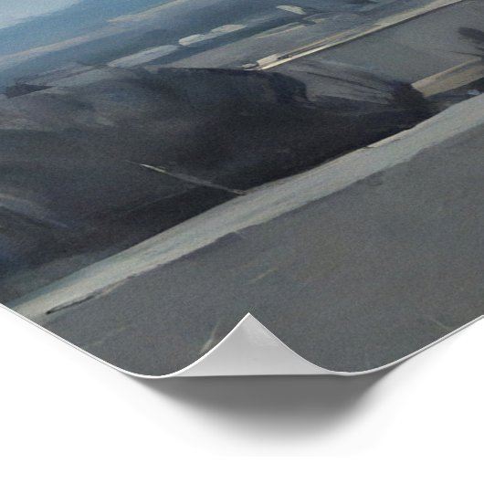 The Yellow Hat Poster (Ecke)