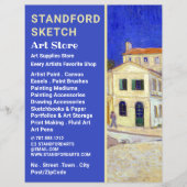 The Yellow House by Van Gogh, Art Supplements Stor Flyer (Vorne)