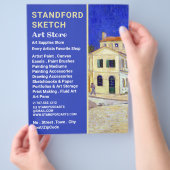 The Yellow House by Van Gogh, Art Supplements Stor Flyer (Hand)