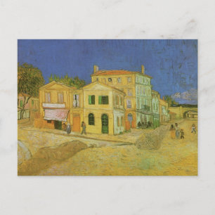 The Yellow House (F464) Van Gogh Fine Art Postkarte