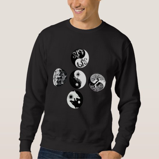 The Yin Yang Animal Spirits Gift Set Sweatshirt (Vorderseite)