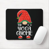 The Yoga Gnome Elf Matching Family Group Christmas Mousepad (Mit Mouse)
