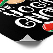 The Yoga Gnome Elf Matching Family Group Christmas Poster (Ecke)