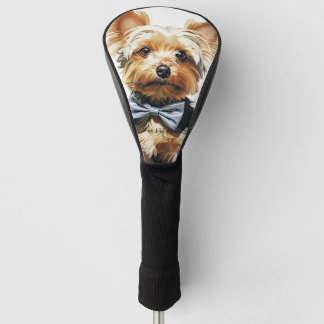 The Yorkshire Terrier Dog 001 - Odessa Leyendecker Golf Headcover