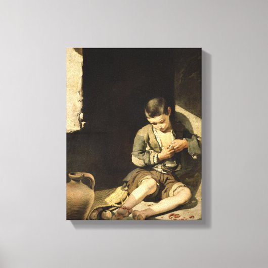 The Young Beggar, c.1650 Leinwanddruck (Vorderseite)