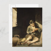 The Young Beggar, c.1650 Postkarte (Vorne/Hinten)